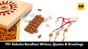 Indian Leaders Spread Joy On Raksha Bandhan