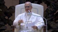 Pope Leo XIV celebrates Mass for local homeless people, invites them to lunch at summer villa - WSVN 7News | Miami News, Weather, Sports | Fort Lauderdale