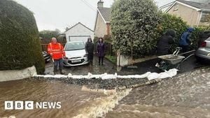 Mourne Mountains Floods Trap Residents And Spark Rescue