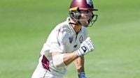 Queensland scored enough batting bonus points to move in to pole position for a spot in the Sheffield Shield final