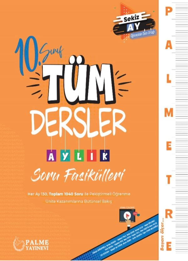 PALMETRE 10.SINIF TÜM DERSLER  AYLIK ÇALIŞMA FASİKÜLLERİ
