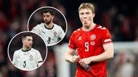 Bruno Fernandes and Diogo Dalot made to eat their words as Rasmus Hojlund sets up exciting Portugal v Denmark showdown