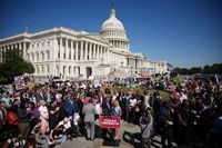 Jeffrey Epstein survivors hold news conference with lawmakers