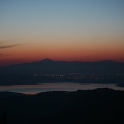 Moon and Venus at Dawn