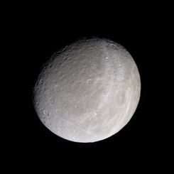 Saturn's Moon Rhea from Cassini