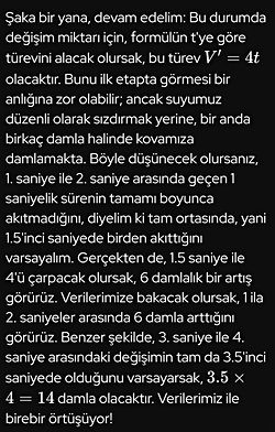 Bu paragrafta yapılan işlemin mantığını açıklayabilir misiniz?