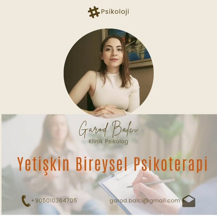 Uygun Ücretleri Psikoterapi - Klinik Psikolog Garod Balcı