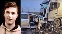 Incidente a Cavernago, scontro frontale tra auto e camion all’alba: morti due 19enni, gravissimi altri due ragazzi