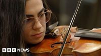 Pathrycia Mendonça: The violinist about to play 10 nights at Wembley with Coldplay