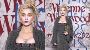 Paris Jackson Stuns At Vivienne Westwood Show