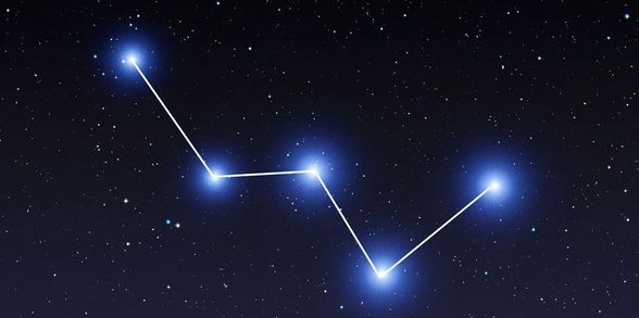 Cassiopeia (Kraliçe) takımyıldızı