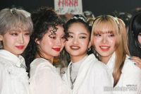 HANA、KOHARUセンターのカマキリダンスで沸かす デビュー前に圧巻ステージ【MTV VMAJ レッドカーペット】