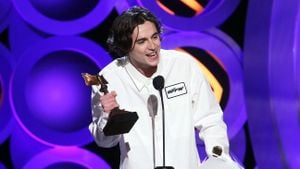 Timothée Chalamet, Demi Moore Shine At 2025 SAG Awards