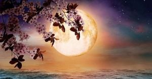 Flower Moon Shines Brightly On May 12, 2025