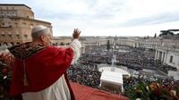 In first Christmas message, Pope Leo decries Palestinians in Gaza having to shelter in tents from ‘rain, wind and cold’ | CNN