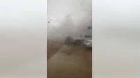 Terrifying video shows family riding out deadly Mississippi tornado