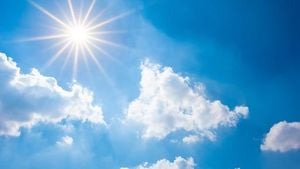 Sunshine And Showers Mark Early July Weather