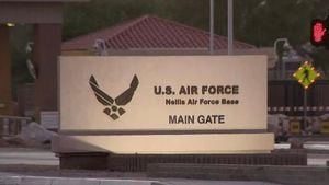 Gunman Opens Fire At Nellis Air Force Base