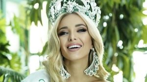 Julia Pavlikova Crowned Miss Europe 2025