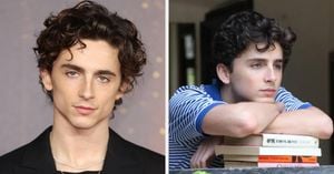 Timothée Chalamet Embraces New Uncle Role Amid Star-Studded Film Tour