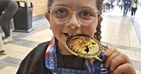 The inspirational young girl who beat cancer to become world champion