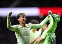 Lamine Yamal steps up for ‘Baby Barca’ as Hansi Flick’s side take control of La Liga title race