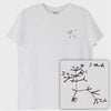 "I think...": Darwin'in Yaşam Ağacı T-Shirt (Nakış, %100 Pamuk)