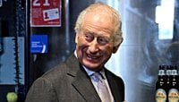 King Charles turns up the festive spirit with a festive celebration at a brewery