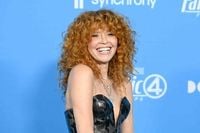 Natasha Lyonne Goes Pantsless in a Plunging Bodysuit and a Completely Naked Skirt