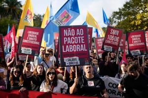 Lisbon Erupts In Protest Over Controversial Labor Reforms