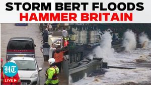 Storm Bert Causes Widespread Devastation Across The UK