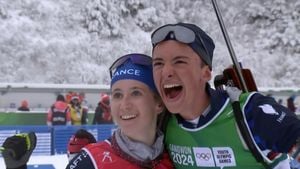 French Biathlon Team Triumphs At Hochfilzen Relay