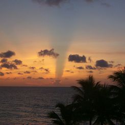 A Cloud Shadow Sunrise