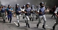 Ousted Bangladesh leader's son says only an inclusive election could stabilize the country
