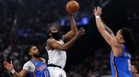 James Harden passes Moses Malone for 11th on all-time scoring list