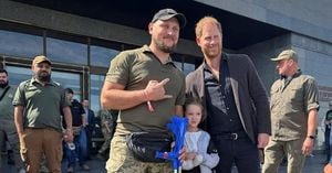 Prince Harry Makes Surprise Visit To Kyiv Amid War