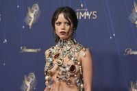 See red carpet photos of stars at the Emmys and standout fashion moments