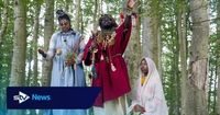 Eviction of ‘African tribe’ camping in Scottish woods under way