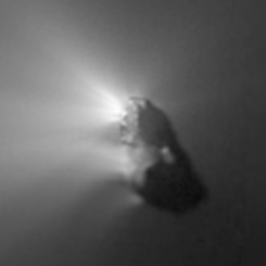 Comet Halley's Nucleus
Credit: