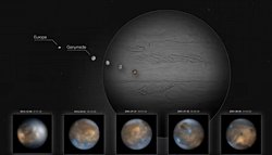 Gök bilimciler, Jüpiter'in en büyük uyduları Europa ve Ganymede'nin şimdiye kadarki en keskin Dünya tabanlı görüntülerini yakalayarak buzlu manzaralarını ortaya çıkardı.