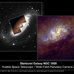 NGC 1808'de Yıldız Doğumu