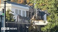White House begins demolishing part of East Wing for Trump ballroom