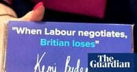 Tories set a low bar after misspelling Britain on conference chocolate