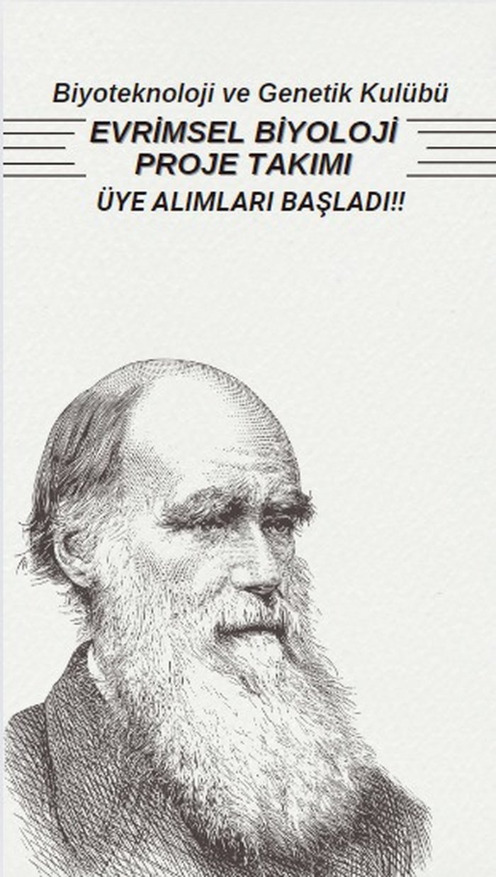 YTÜ BİYOGEN Evrimsel Biyoloji Takımı Üye Alımları Başladı!