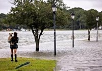 Strong winds and waves batter Nantucket, Martha's Vineyard as Hurricane Erin moves out