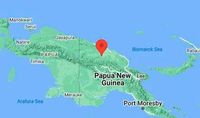 Emiten alerta de tsunami para Papúa Nueva Guinea tras sismo de 6.9