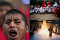 Families of Mexico’s 43 students who vanished 11 years ago protest for justice