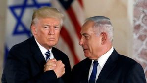 Netanyahu Meets Trump For Bid To Redraw Middle East Peace