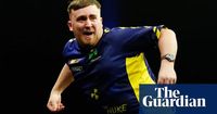 Luke Littler sinks Van Gerwen with nine-darter to stay top of Premier League