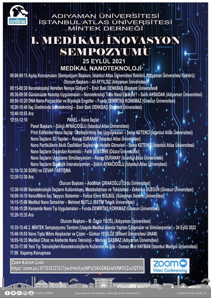 MİNTEK Derneği Medikal Nanoteknoloji Sempozyumu